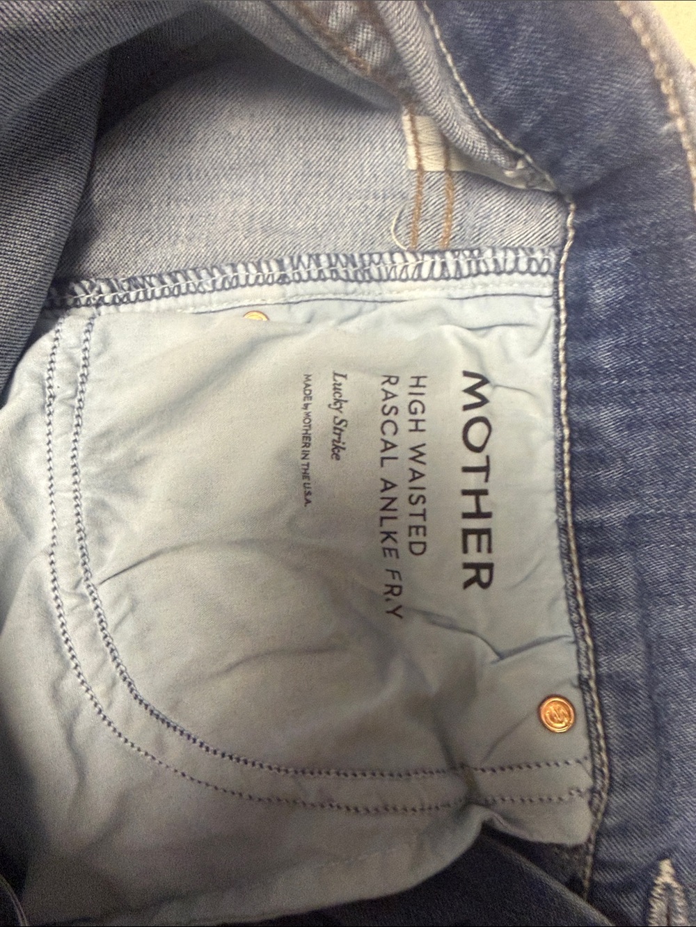 MOTHER  Rascal Ankle Fray 26 - Picture 6 of 11